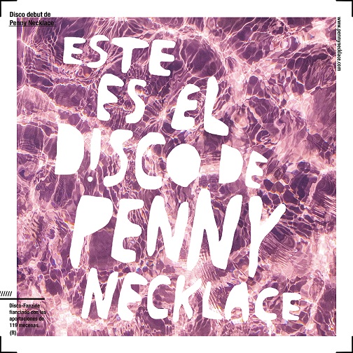 La portada del nuevo disco de Penny Necklace