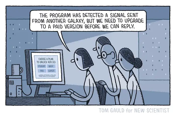 viñeta de Tom Gauld - en inglés Scientists